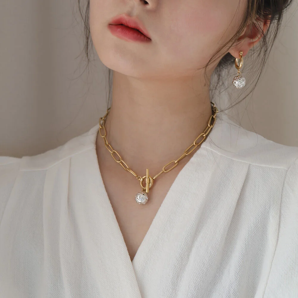 big planet necklace (2colors)