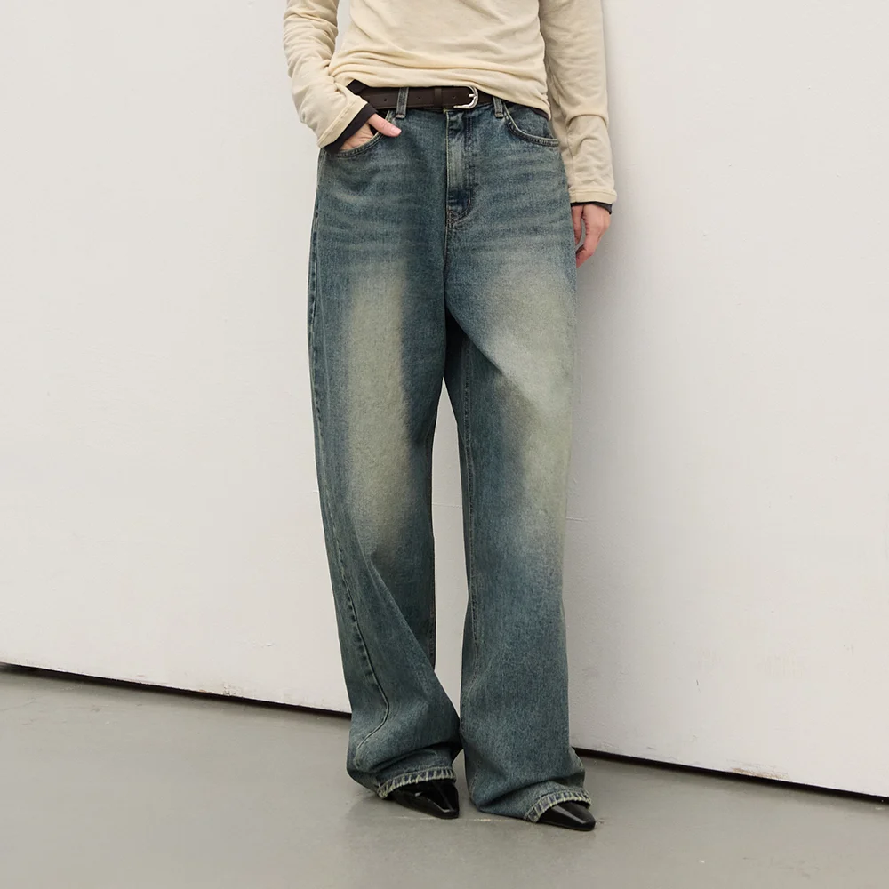 W1099 BALLOON WIDE DENIM PANTS_MEDIUM BLUE