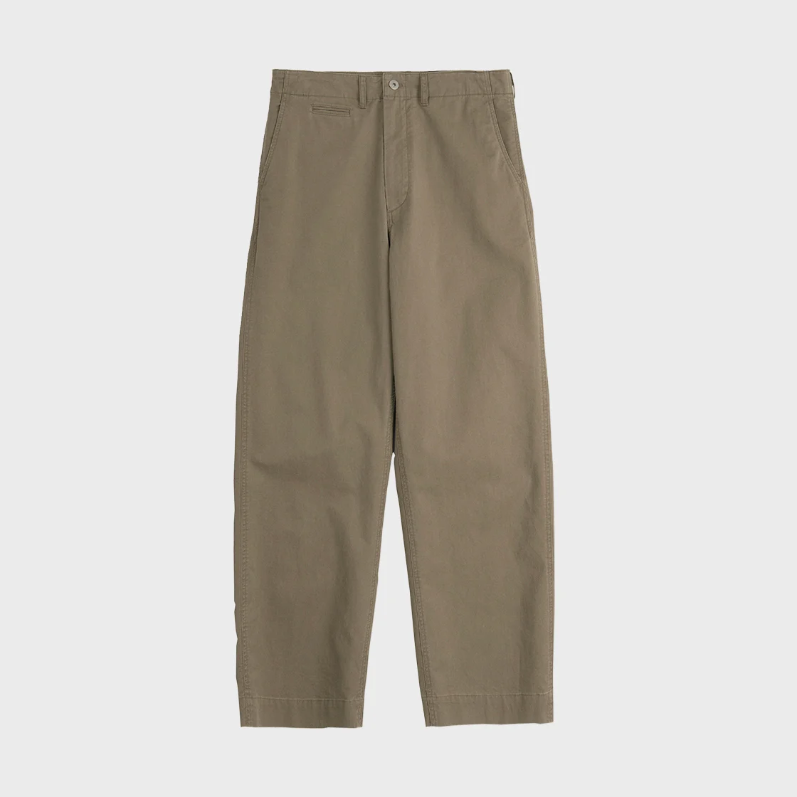 Vintage Cotton Pants, Khaki