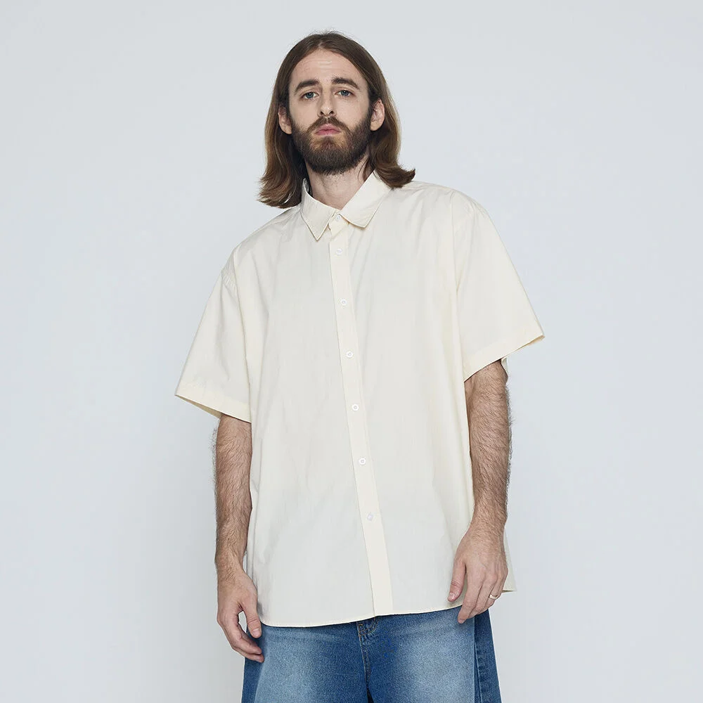 CB CITYBOY COOL SHORT SLEEVE SHIRT (CREAM)