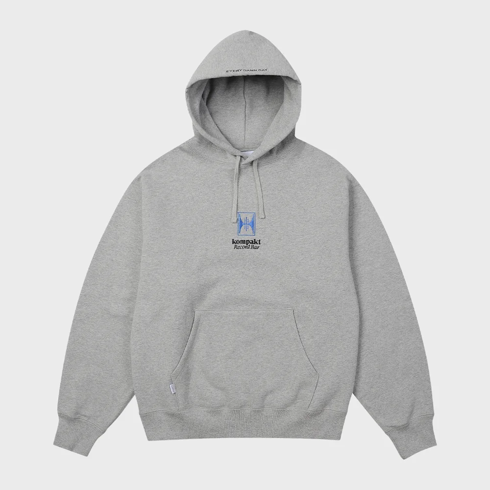 KRB Speaker Logo Heavyweight Hoodie(400GSM) - Heather Grey