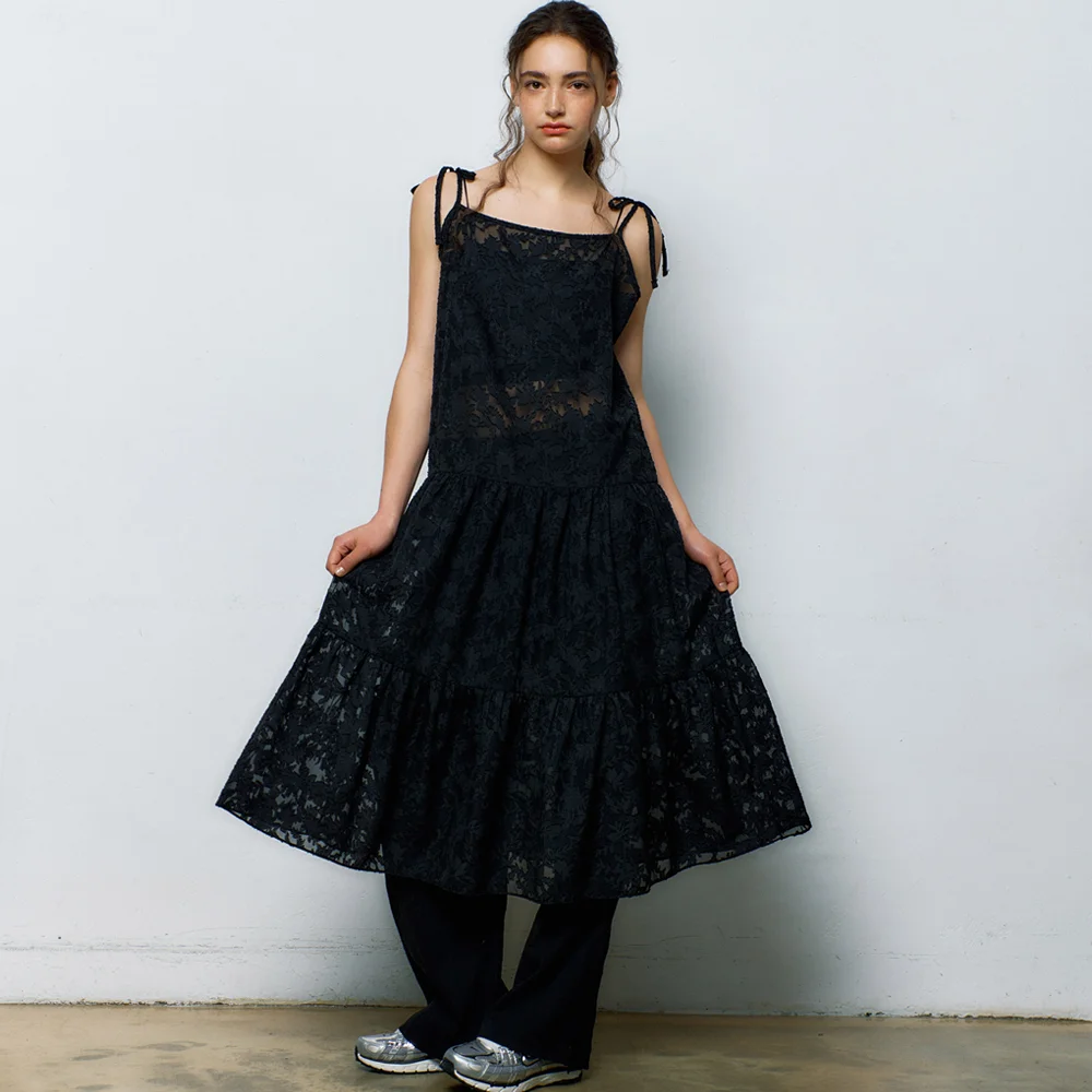 Airy Sleeveless One-Piece