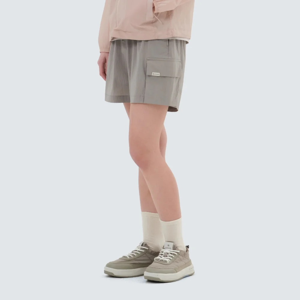 髮根 女裝 工裝 短褲 Fog Gray (S25MWRHP61)