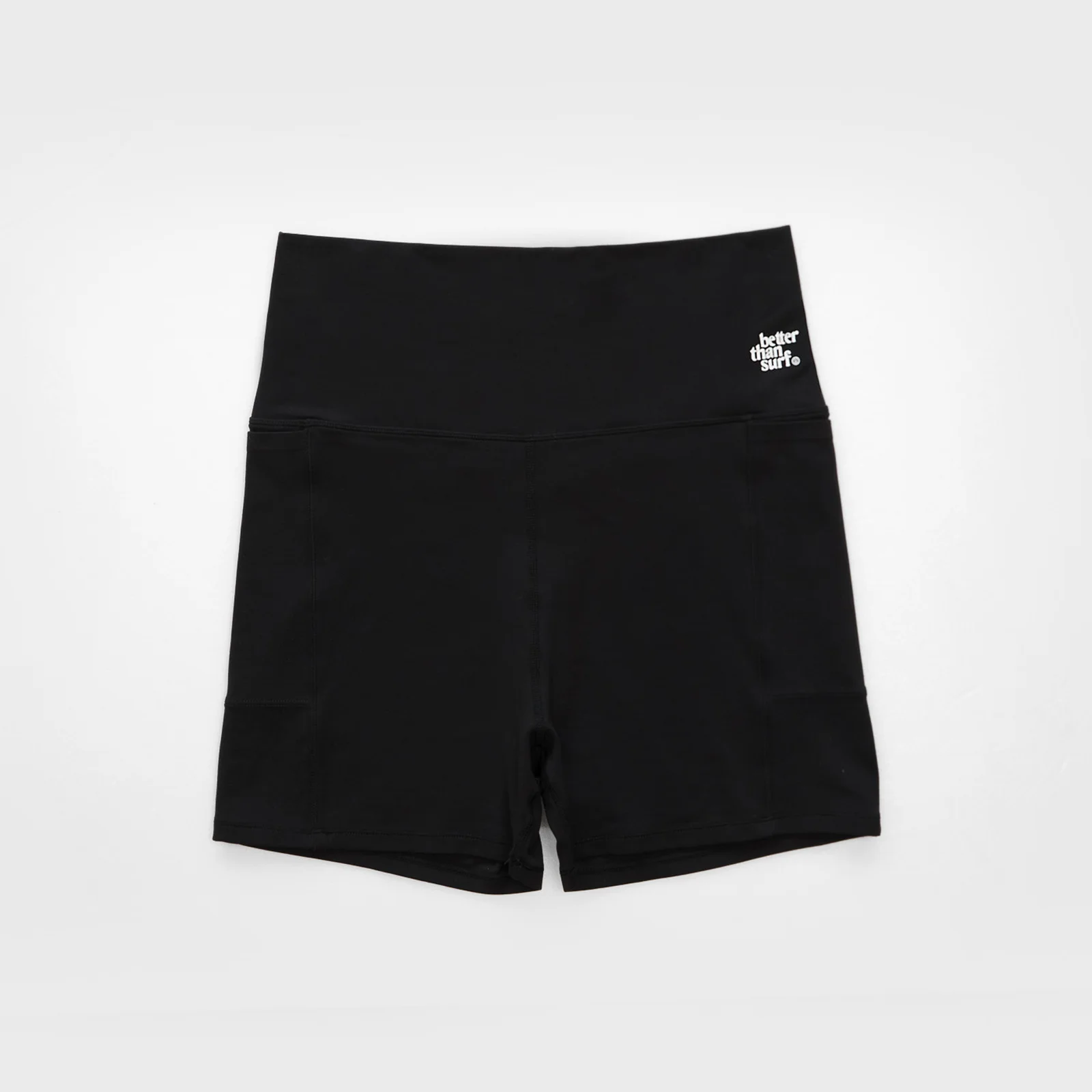 ACTIVE SHORT LEGGINGS - BLACK