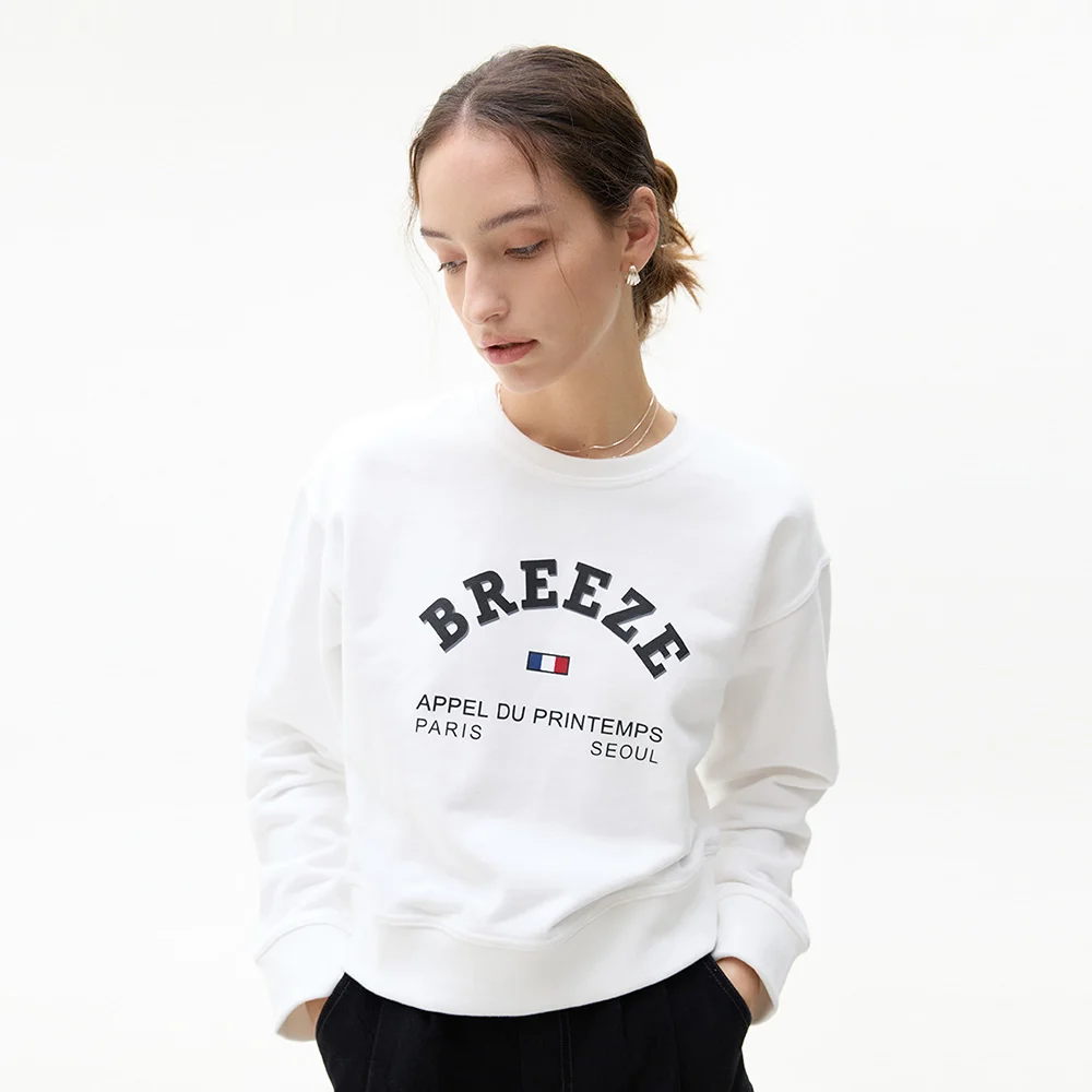 LM BREEZE SWEATSHIRT(WHITE)