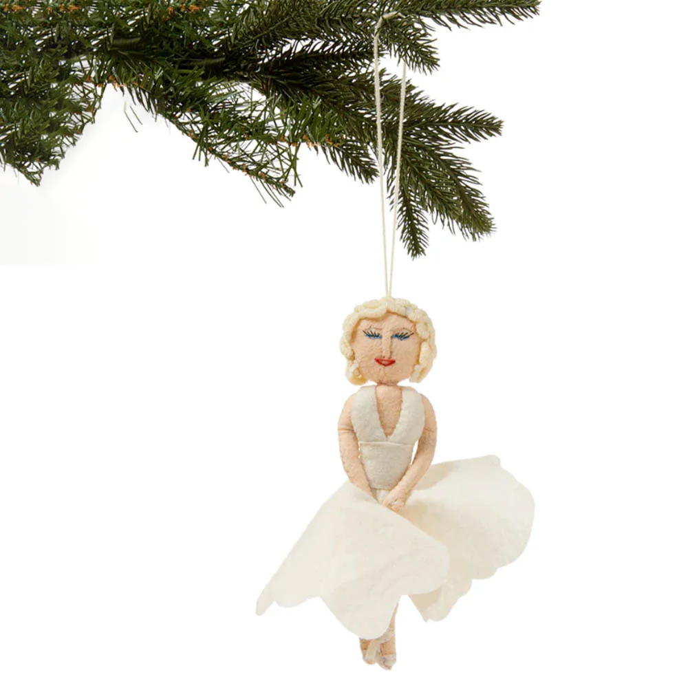 Marilyn Monroe 聖誕節 Tree Ornament 鑰匙扣
