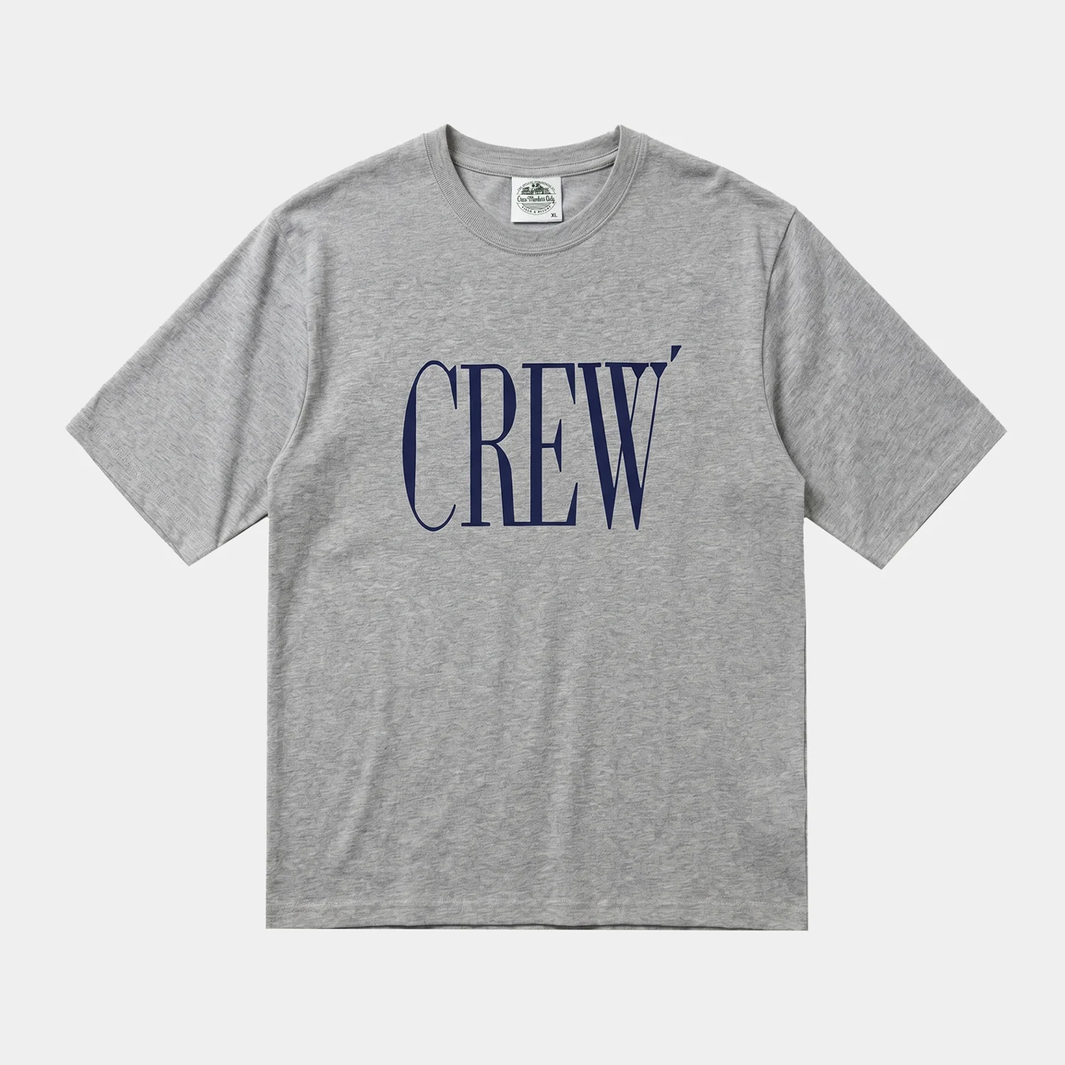CREW ESSENTIAL TS M GRAY