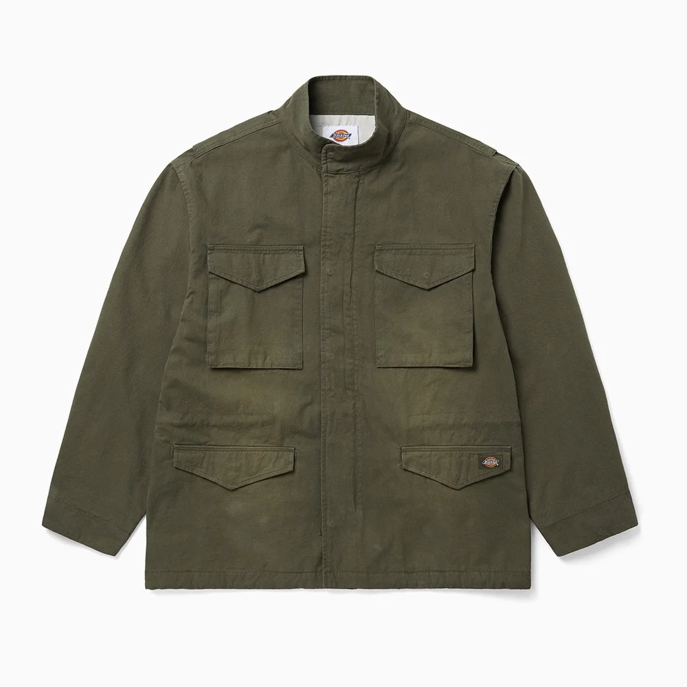 水洗 M-65 野外 外套 Olive
