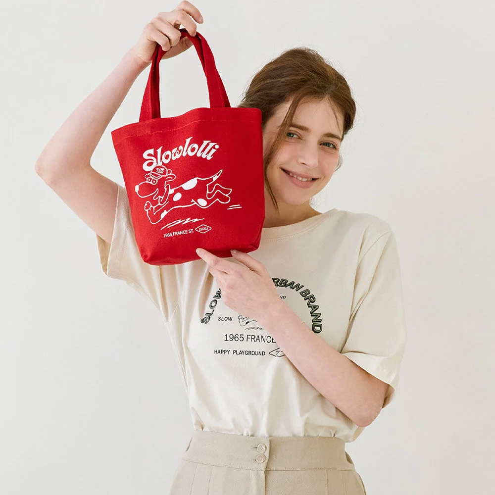 Rolling puppy eco bag