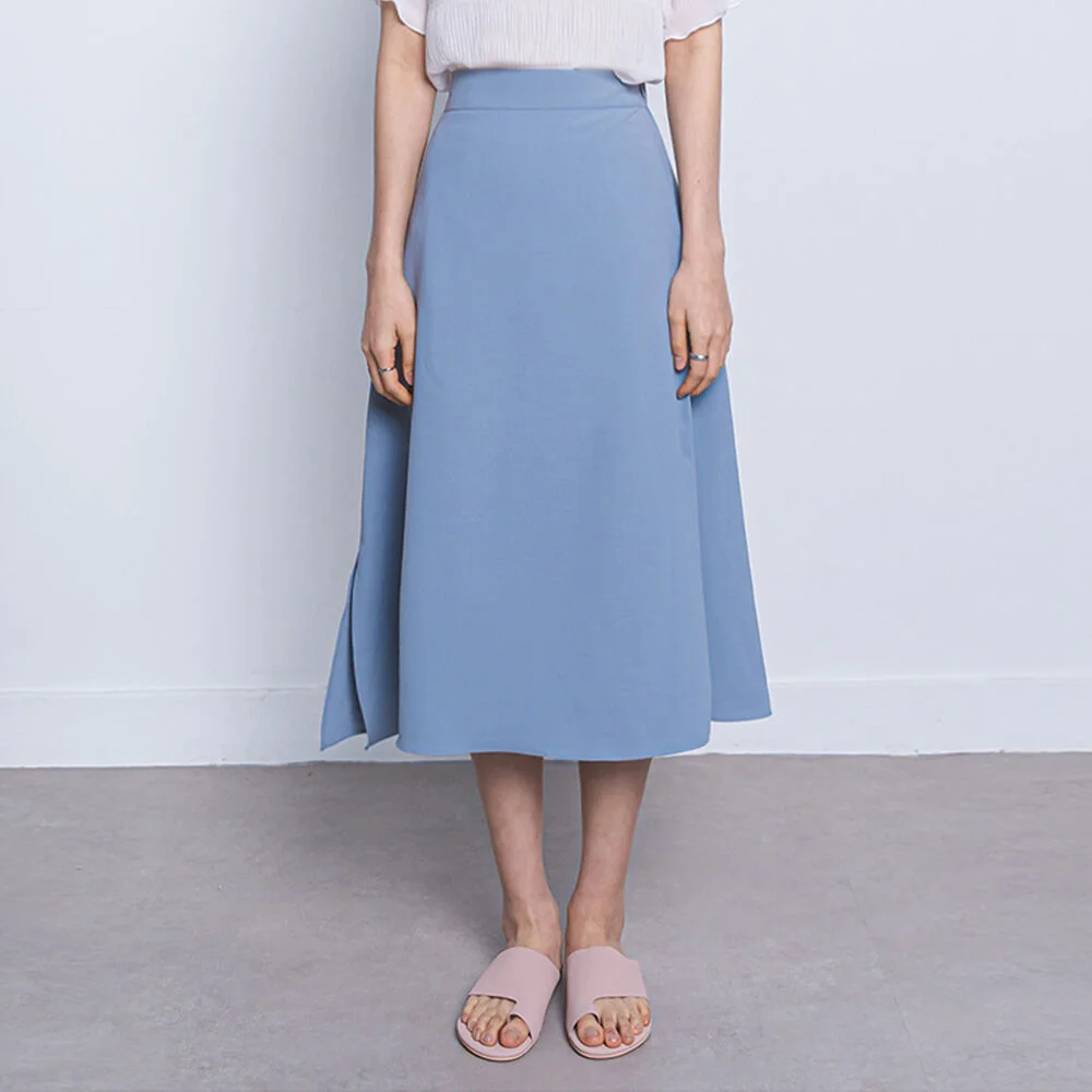 W3327 WJ-MA long skirt sky