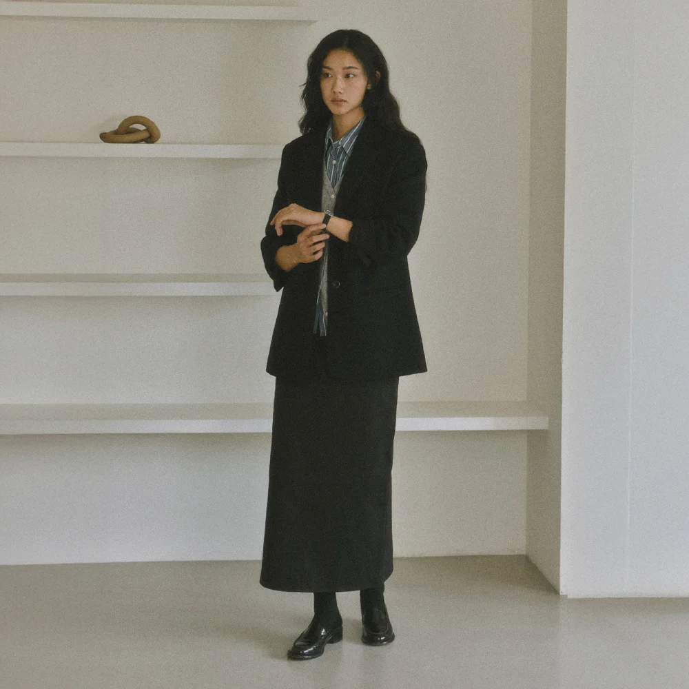 FARROL POCKET WOOL JACKET_BLACK