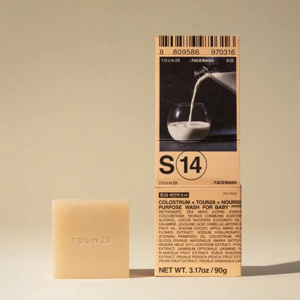 色調28 洗面用品 潔面皂 S14 (初乳/全家適用) 100g