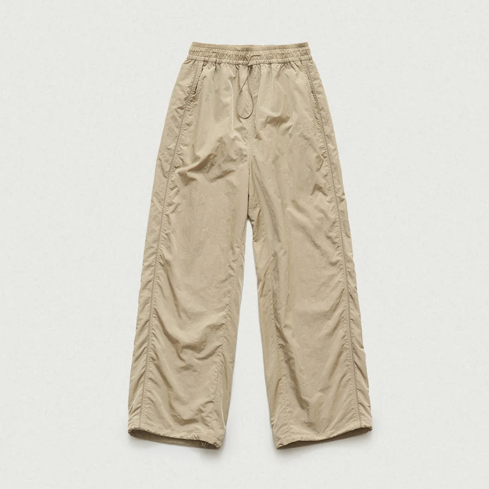Cloudy Wind Set-Up Pants_Beige