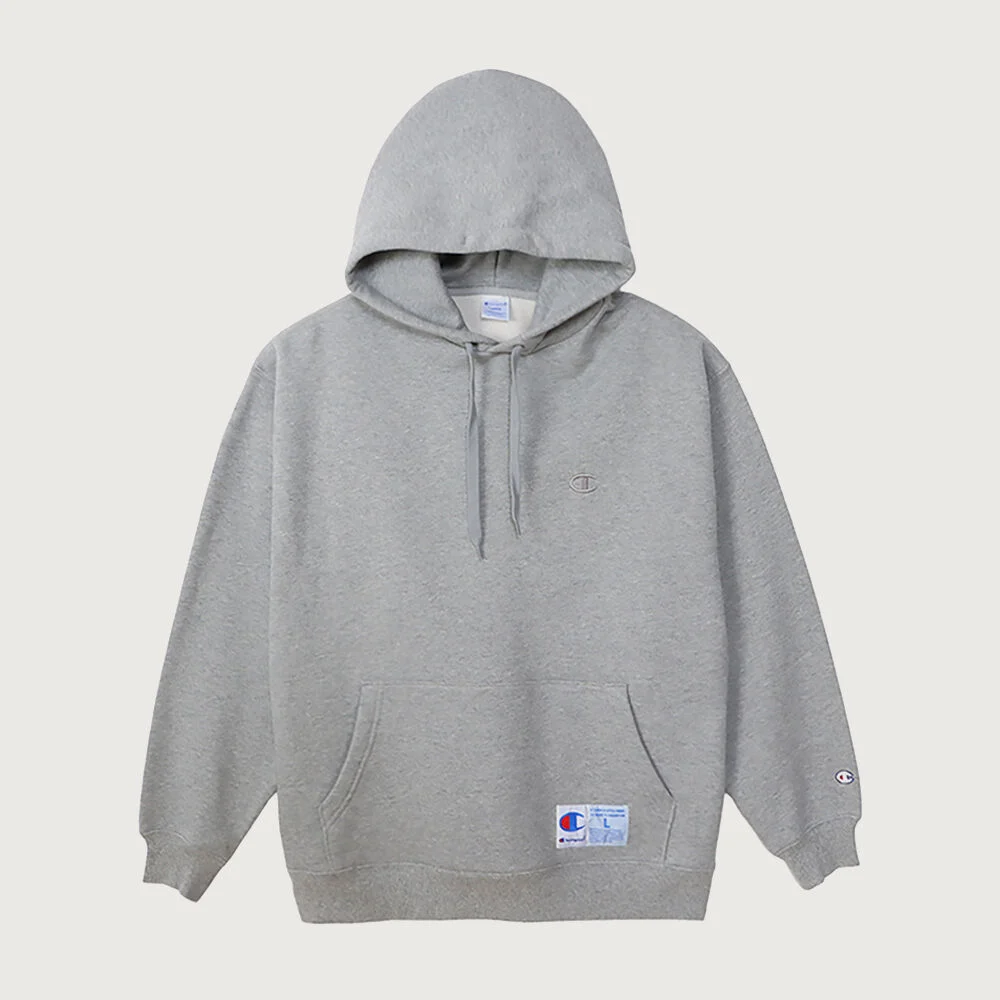 C標誌 寬鬆版型 Jog Tag 連帽衫 T恤 Oxford Grey