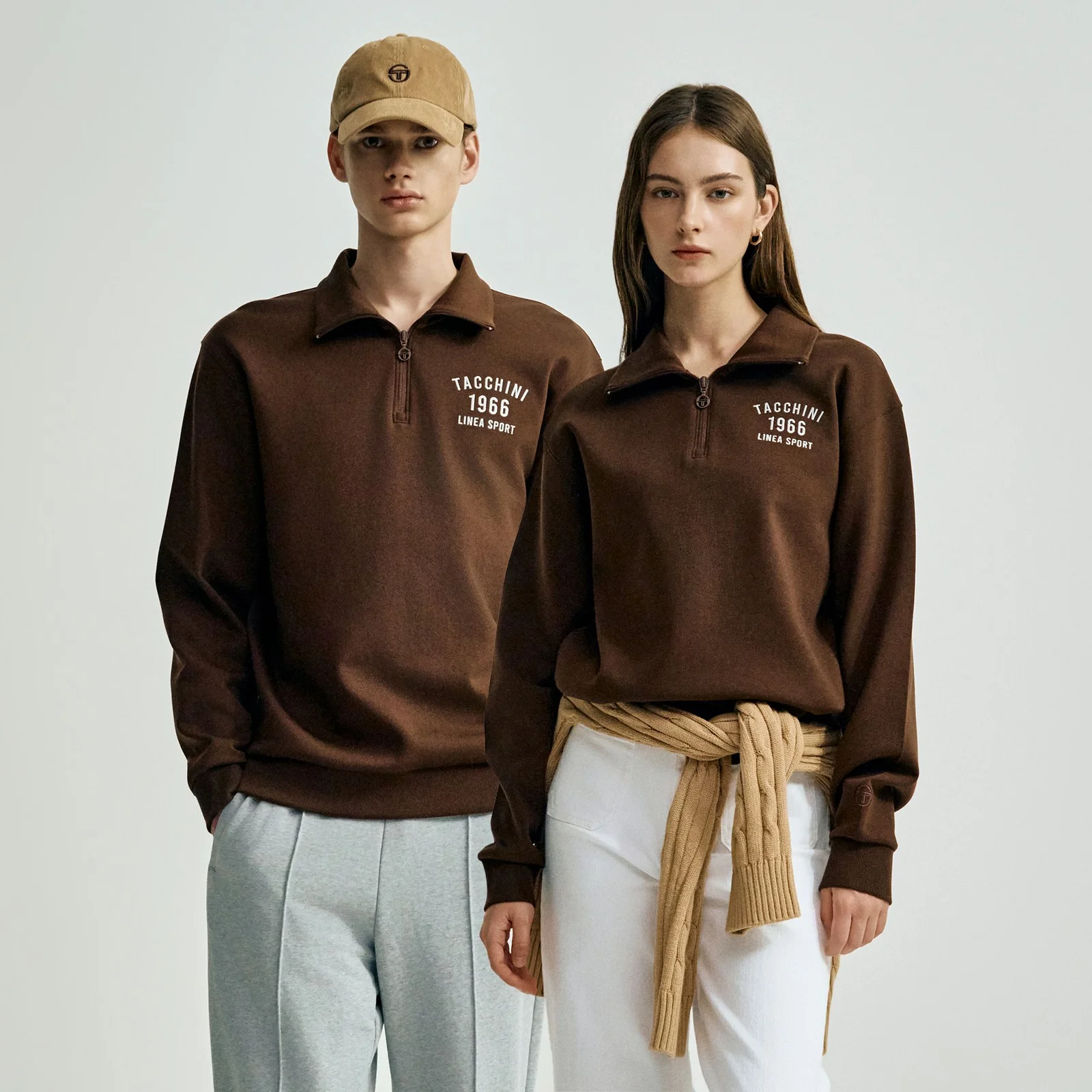 U Cush Light 半拉鏈(BROWN)