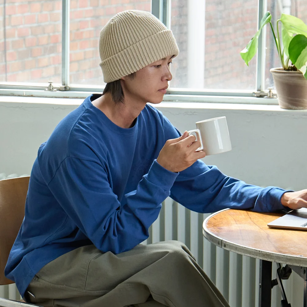 KAPPY SUNSHINE LONG SLEEVE (BLUE)