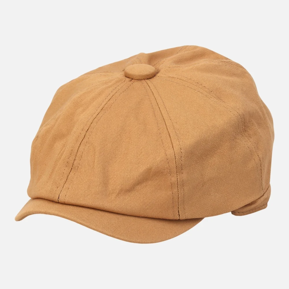 Cotton Logo Beige Banding Huntingcap 獵人帽