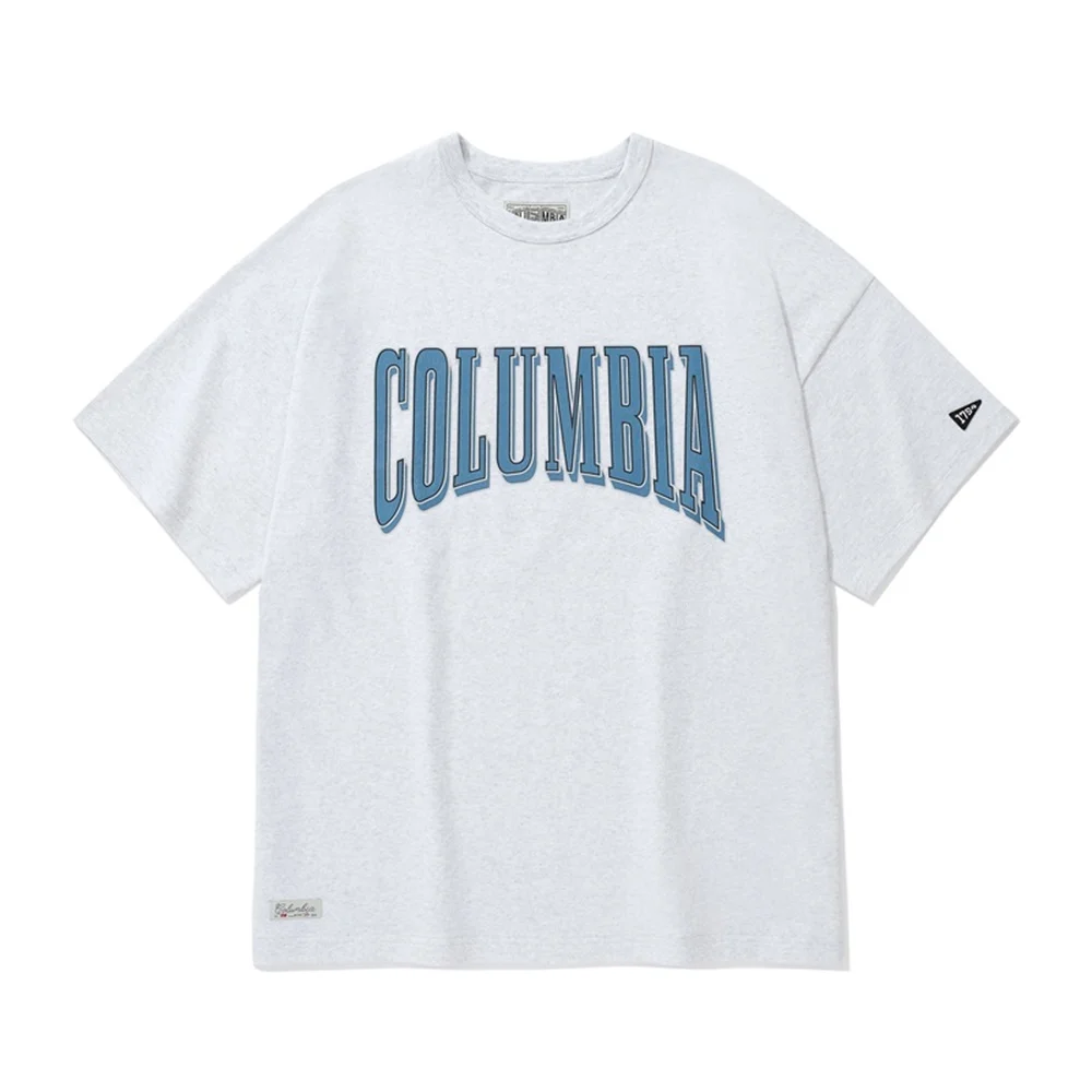 CRACK LOGO S/S T-SHIRTS L灰色