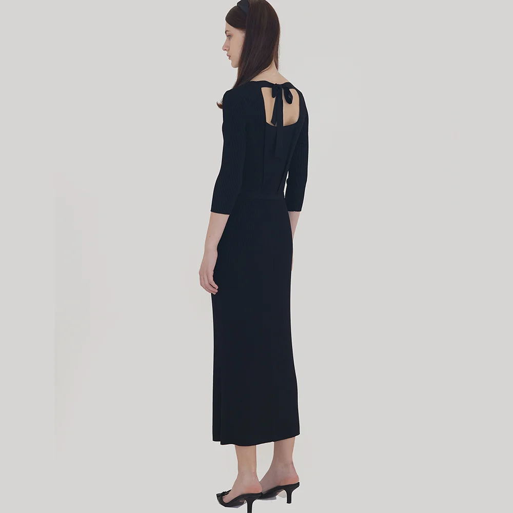 Lautre Two way Black Knit dress