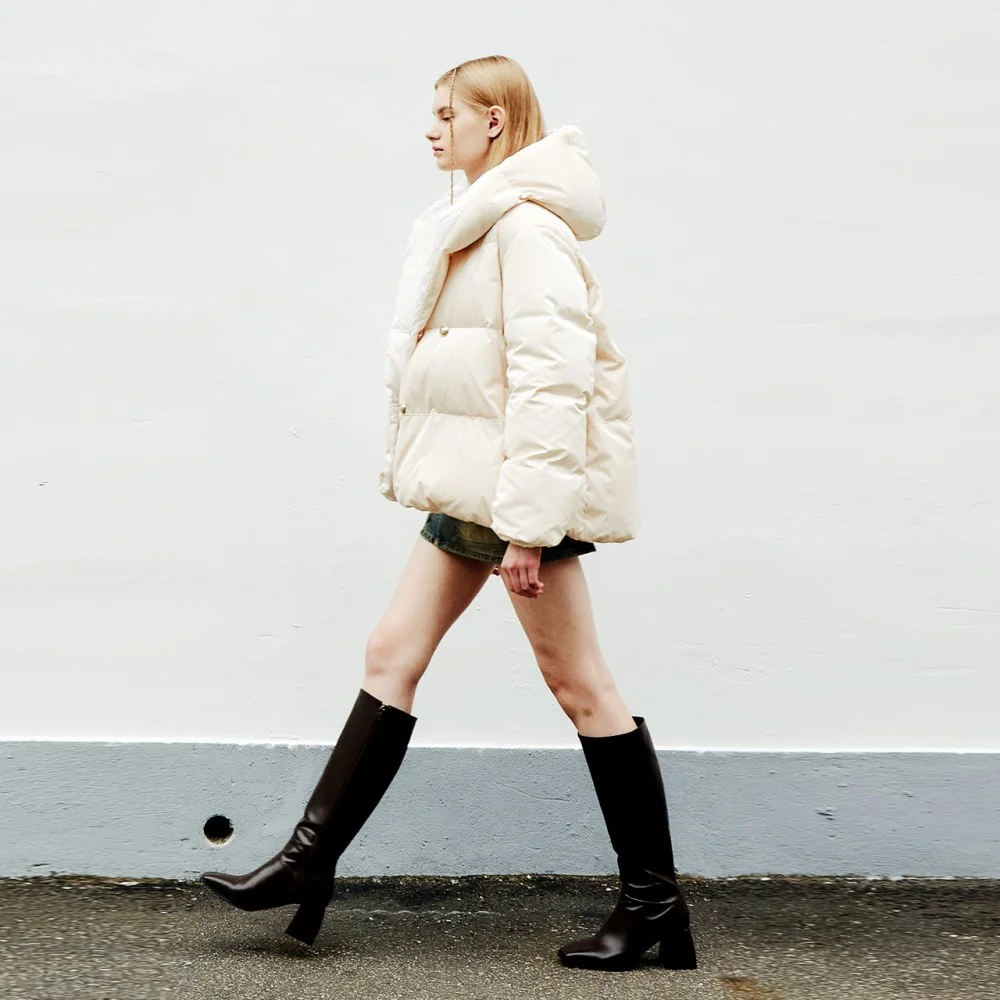 光澤 雙面 Puffer