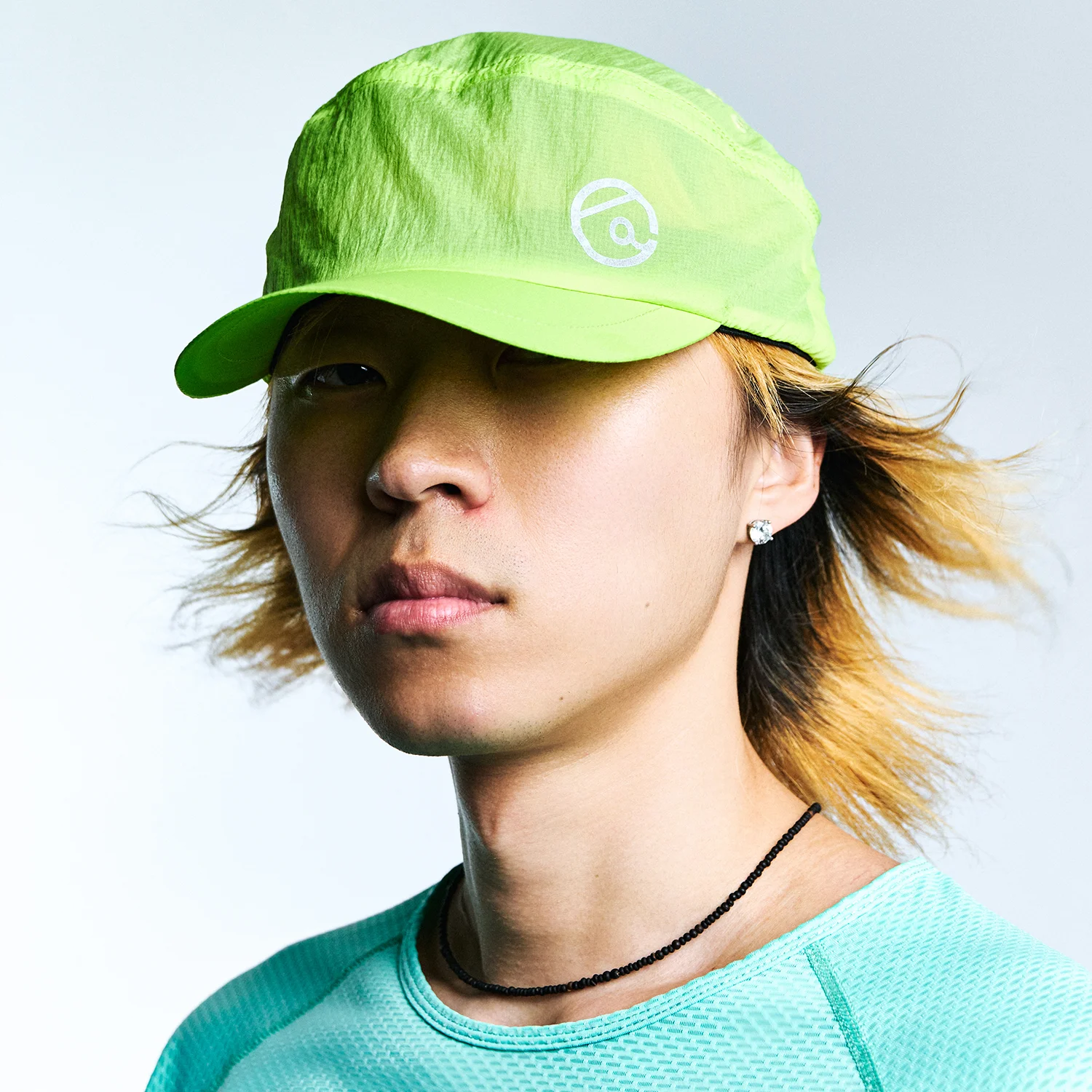L.T SYMBOL RUNNING CAP NEON