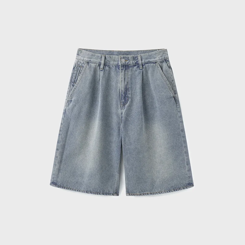 DENIM BERMUDA SHORTS