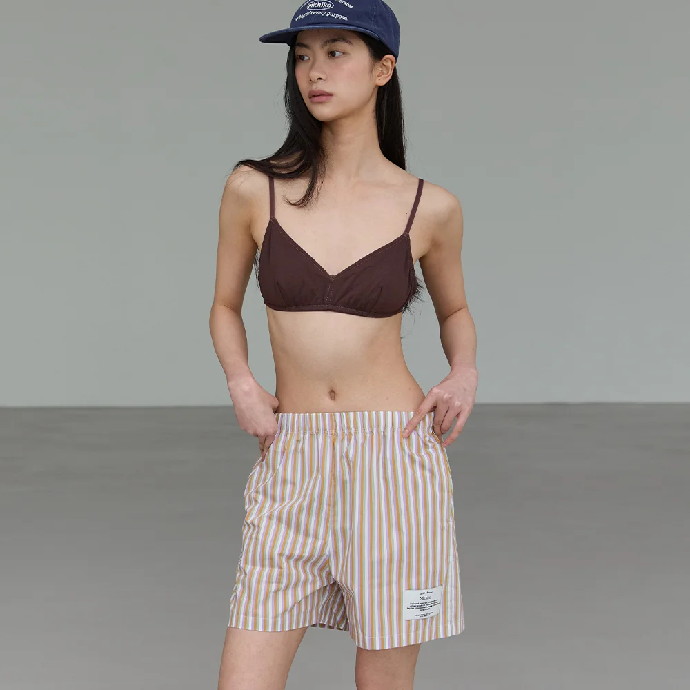 Lazy One-mile Shorts Purple orange ST