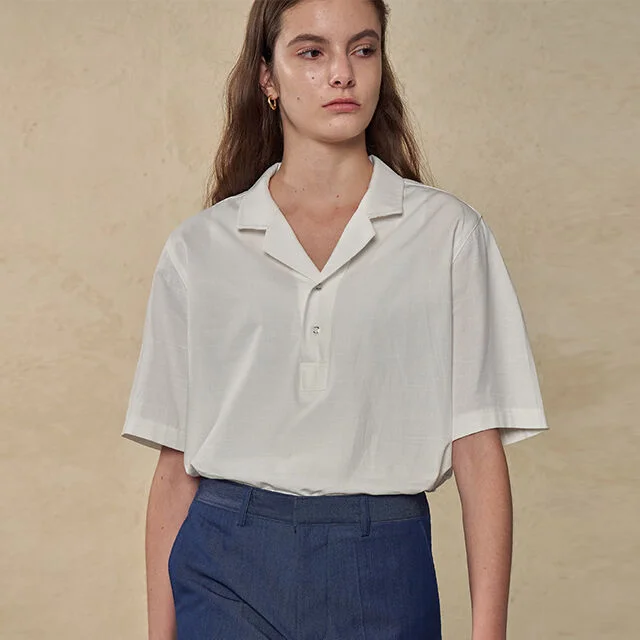 CRUISE LINEN PK SHIRTS WHITE