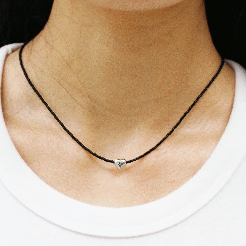 ROMANTIC NECKLACE BLACK