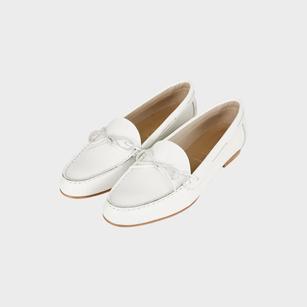 BOAT LOAFER (WHITE)