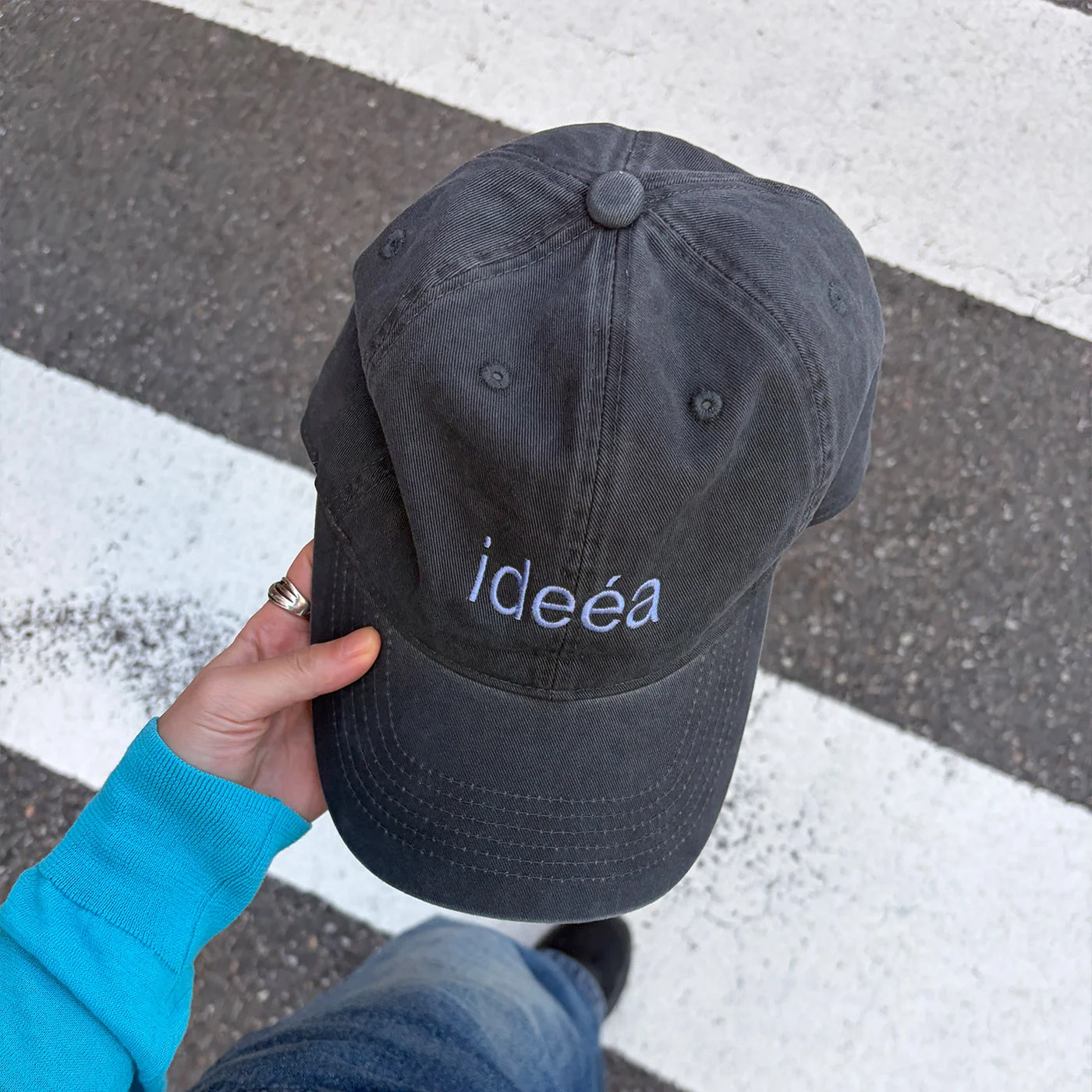 idee a cap / Charcoal Idea Cap
