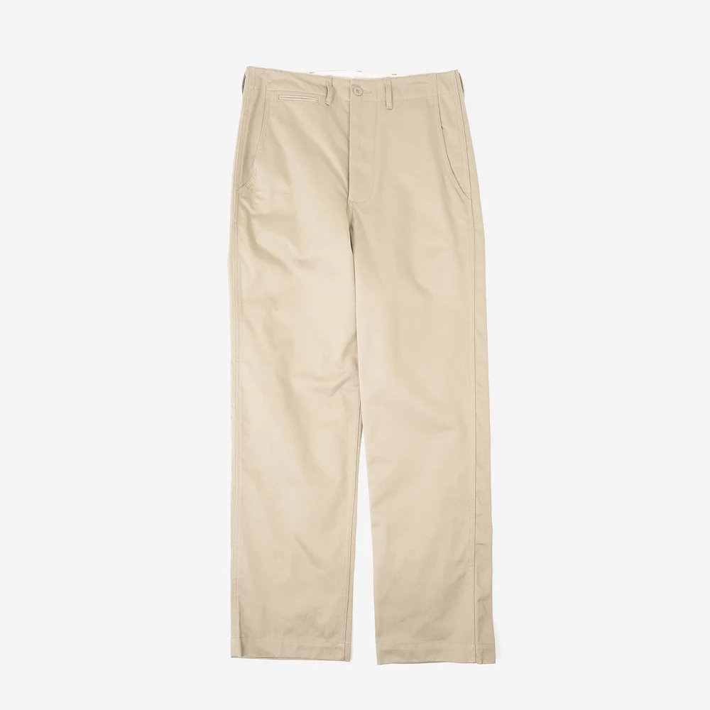 YMCL KY US Type 40s Chino Pants - Khaki