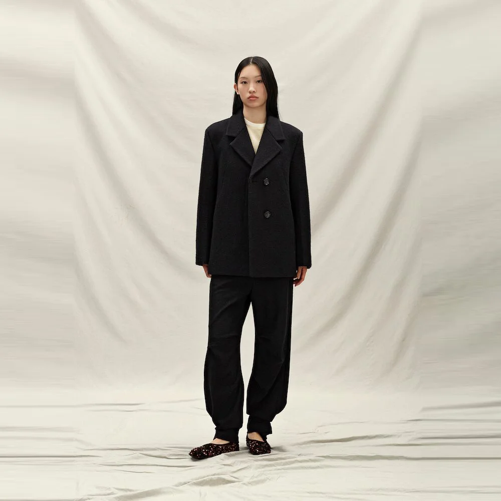 Half Jacket Coat Black (AG5930A025)