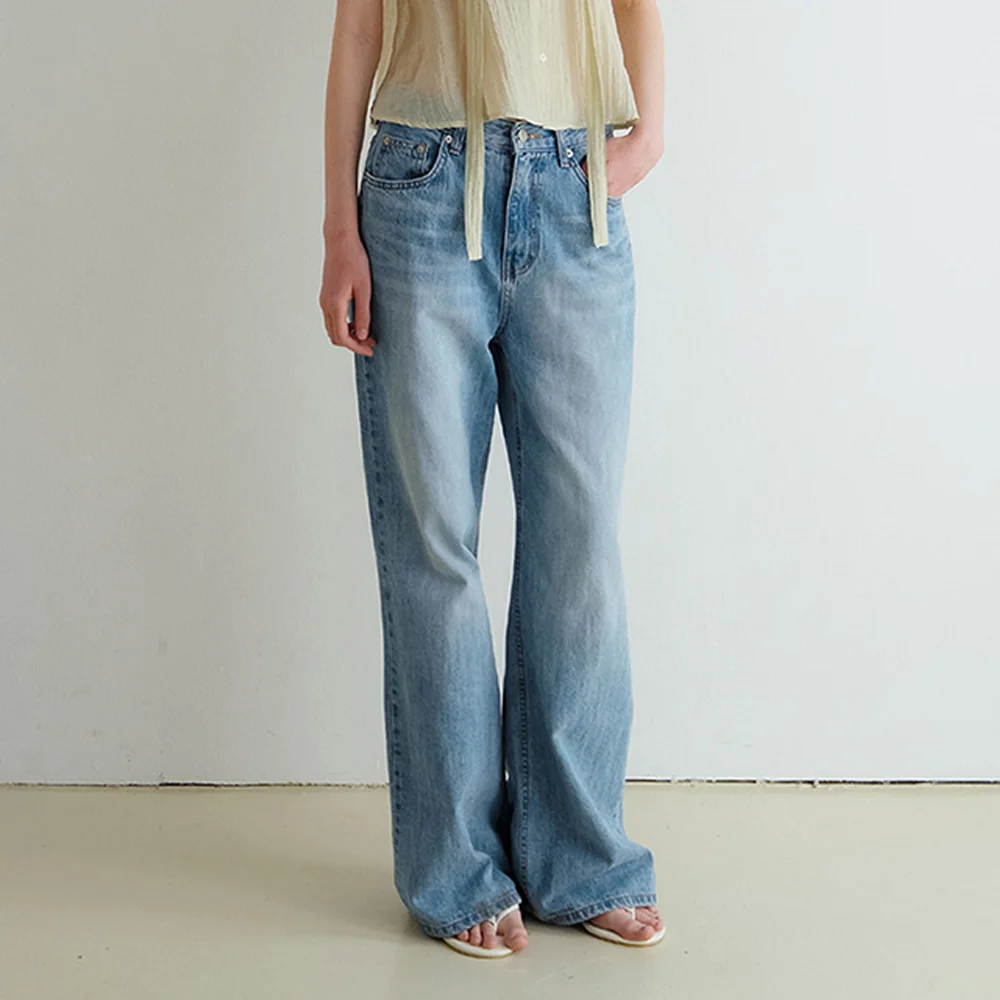 Renewer 寬版 靴型 牛仔 褲子_Renewer Pants