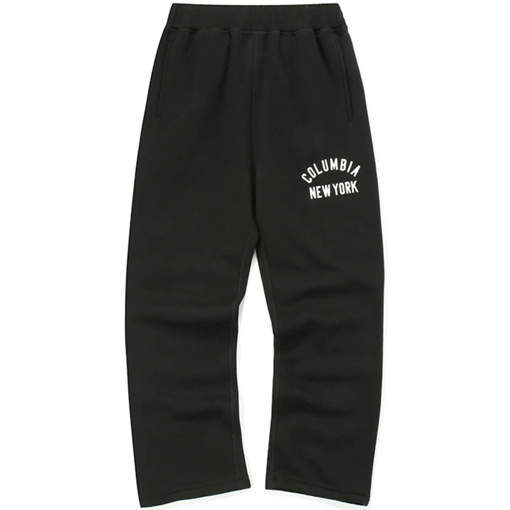 CU BLACKSERIES regular-FIT FLEECE SWEATPANTS 黑色