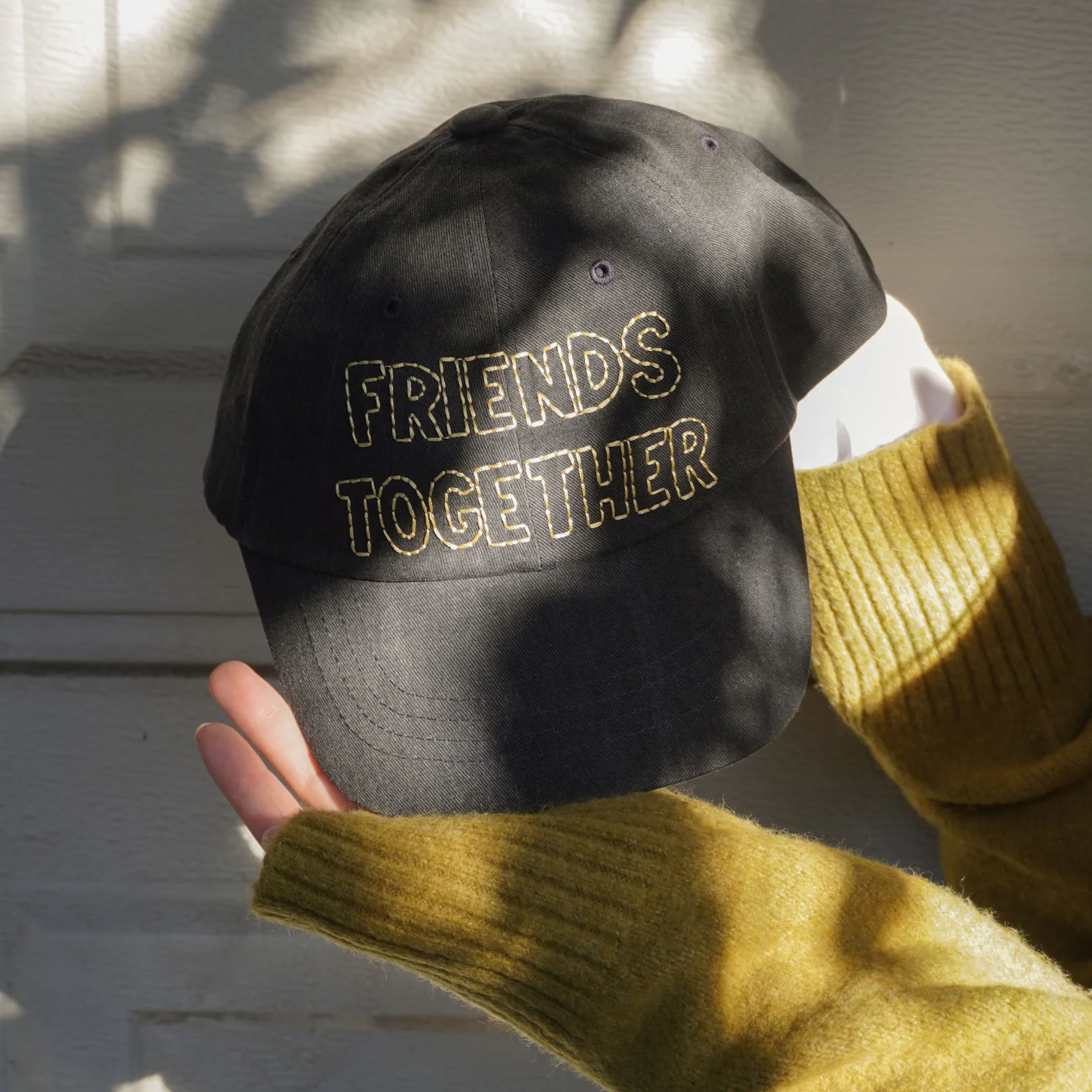 Friends Together 帽 帽 - 炭灰色