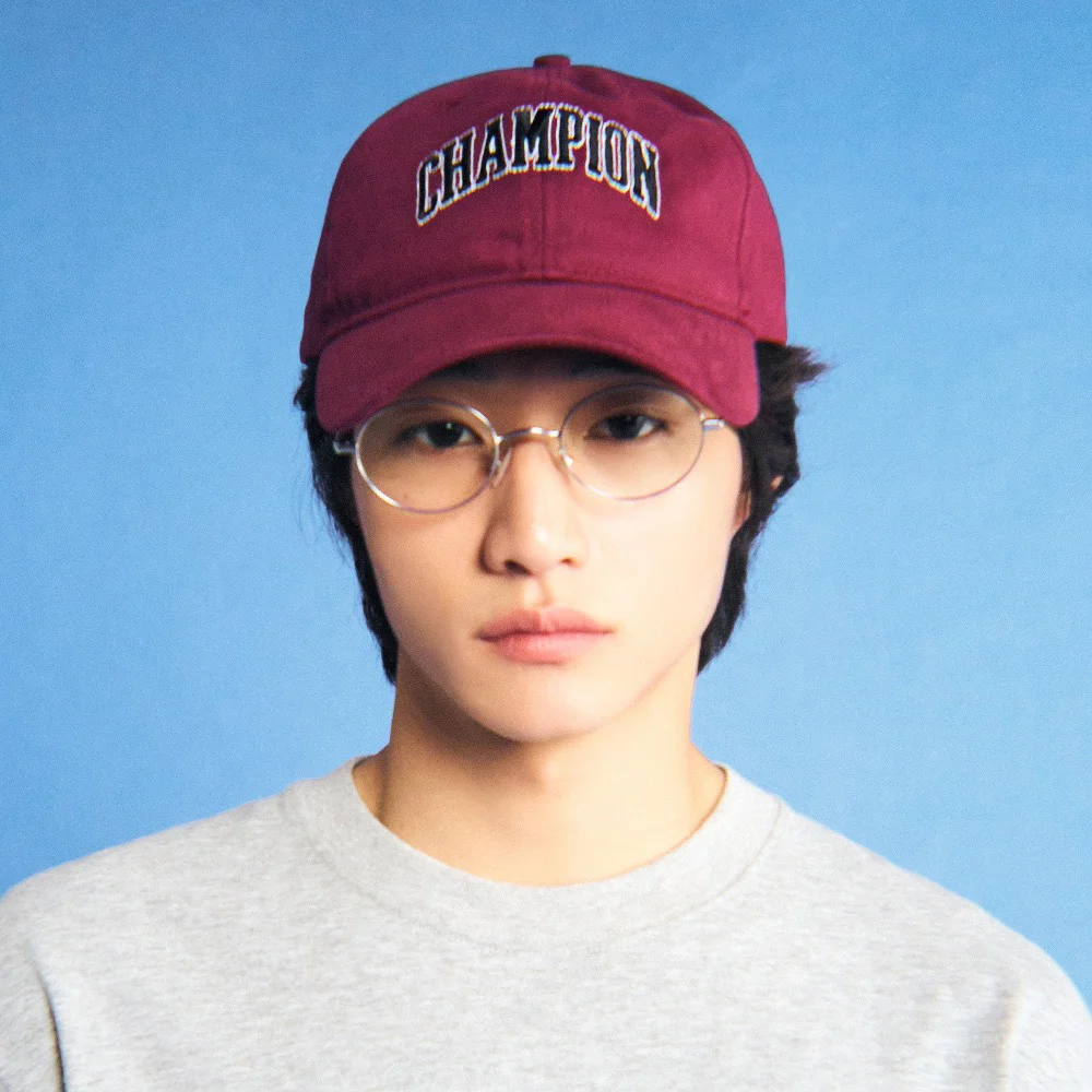 拱形 標誌 棒球帽 Burgundy