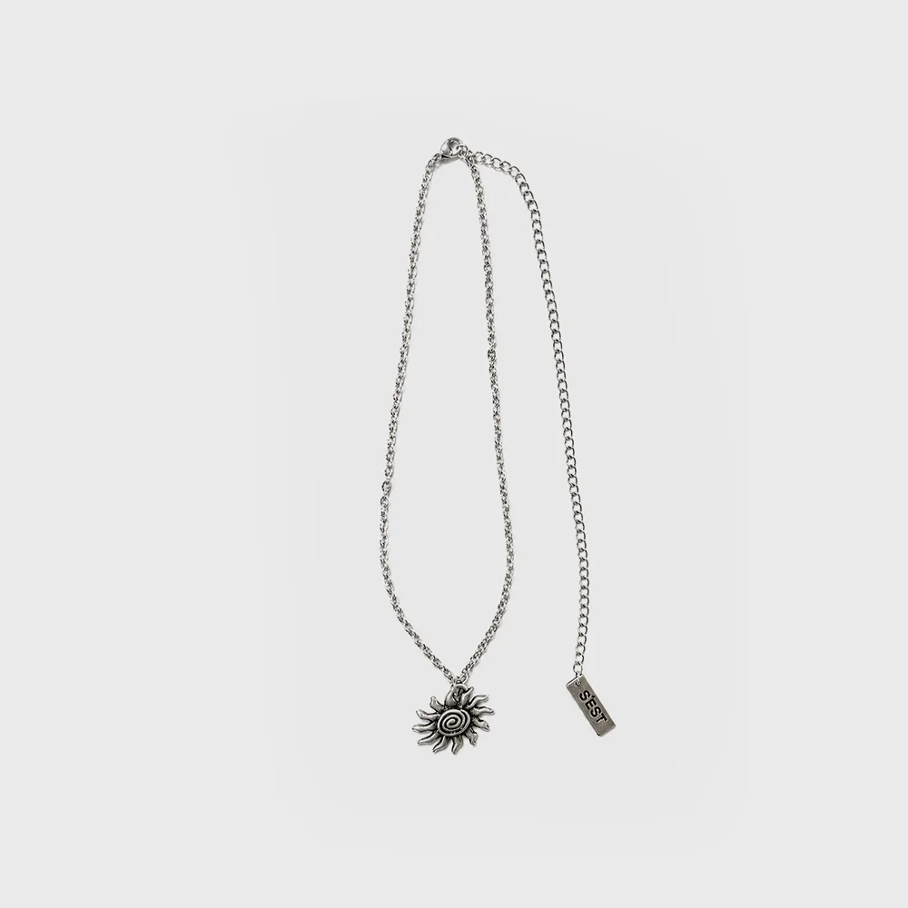 Solaris Chain Necklace Silver