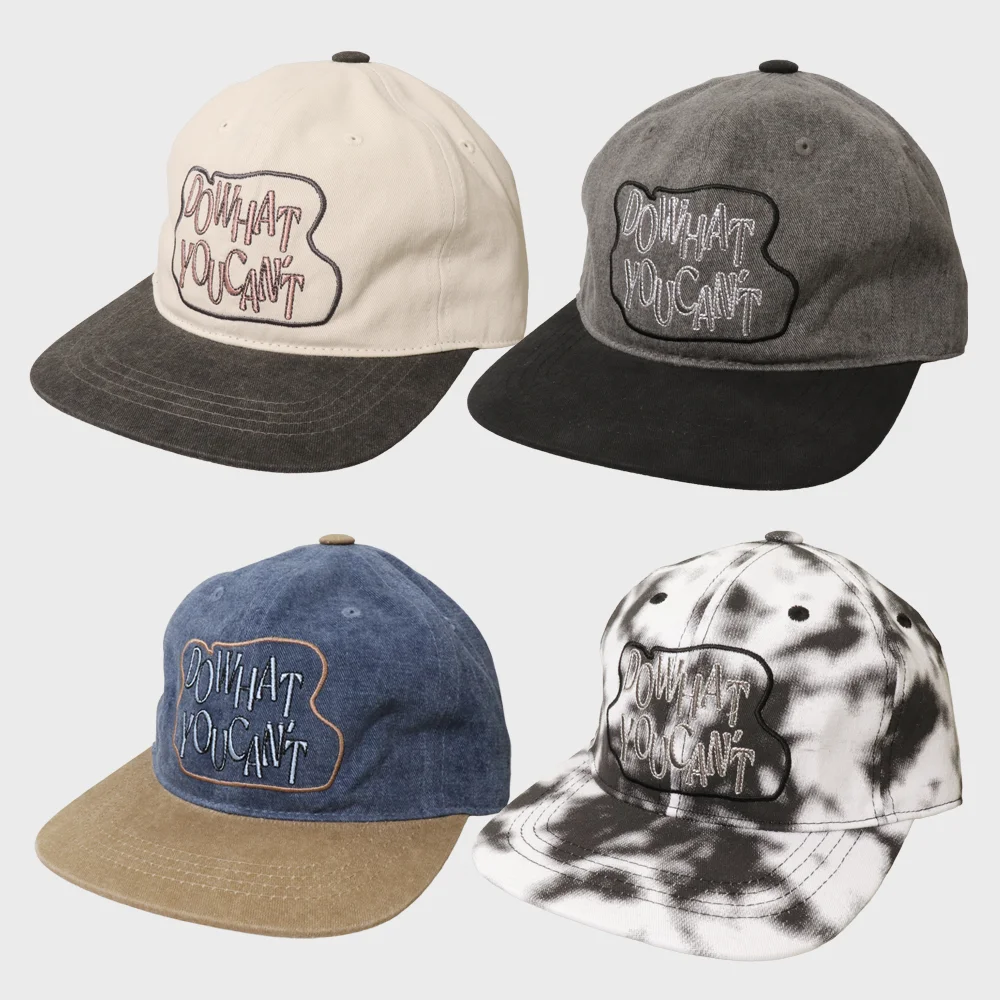 FLAT DO WHAT YOU CANT CAP(4COLOR)