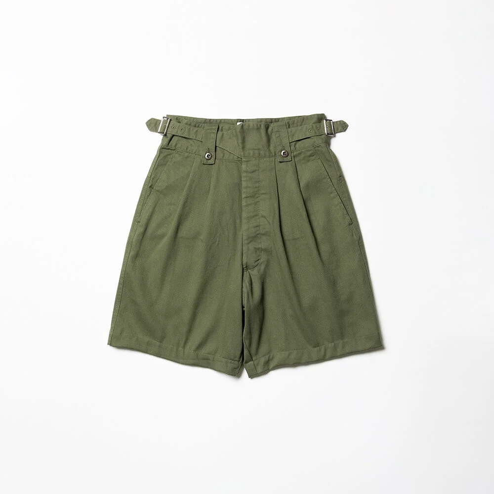 YMCL KY Australian 1960's Gurkha Short Pants - Olive