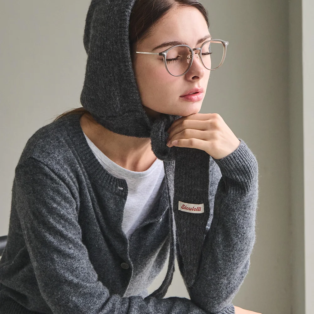 Stay knit hoodie baraclava_3 Colors