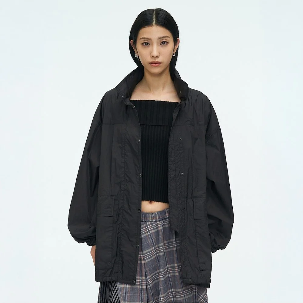 Light Nylon Coat Black (AG6339A035)
