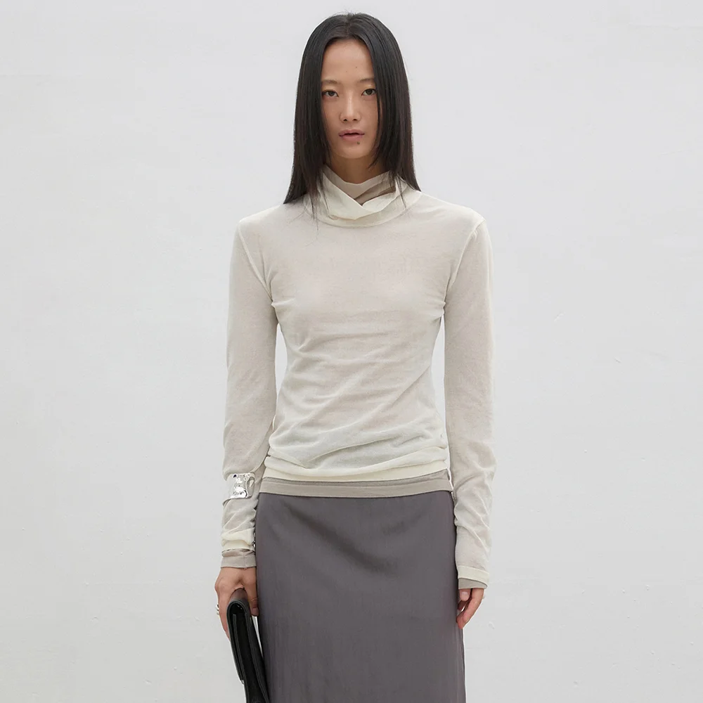 MOND TURTLE-NECK KNIT