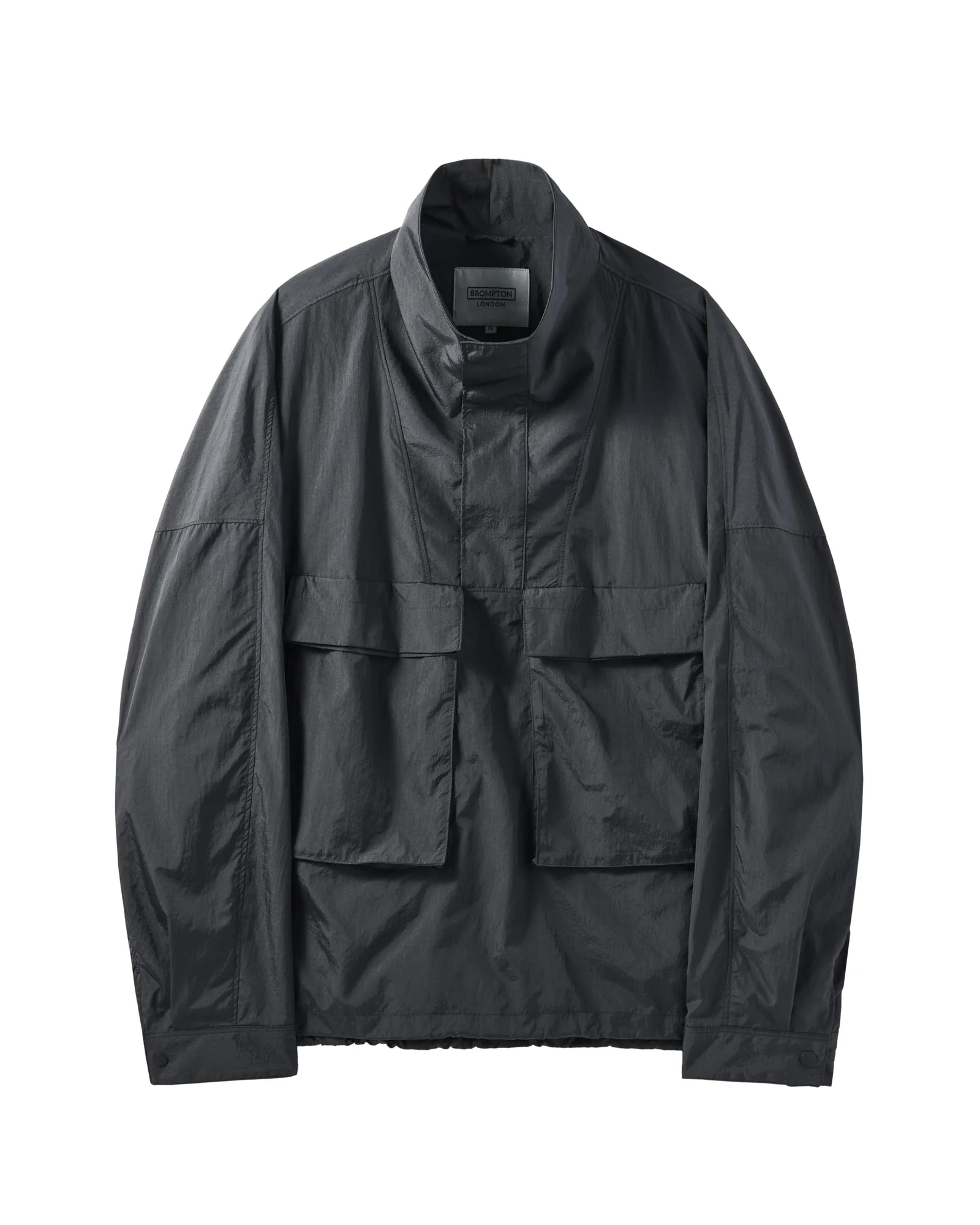 RIPSTOP LONG SLEEVE ANORAK - C/GREY (P242MAN538)