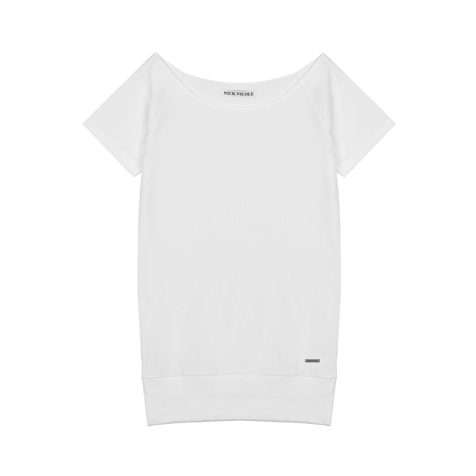 RAGLAN BOAT NECK KNIT_IVORY
