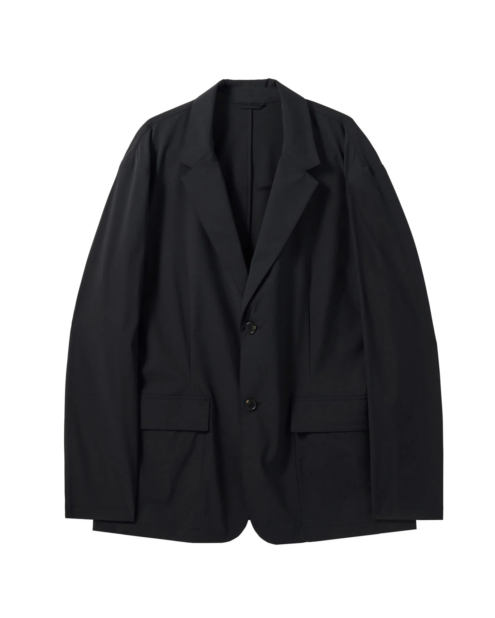 NYLON SET JACKET - BLACK (P242MJK231)