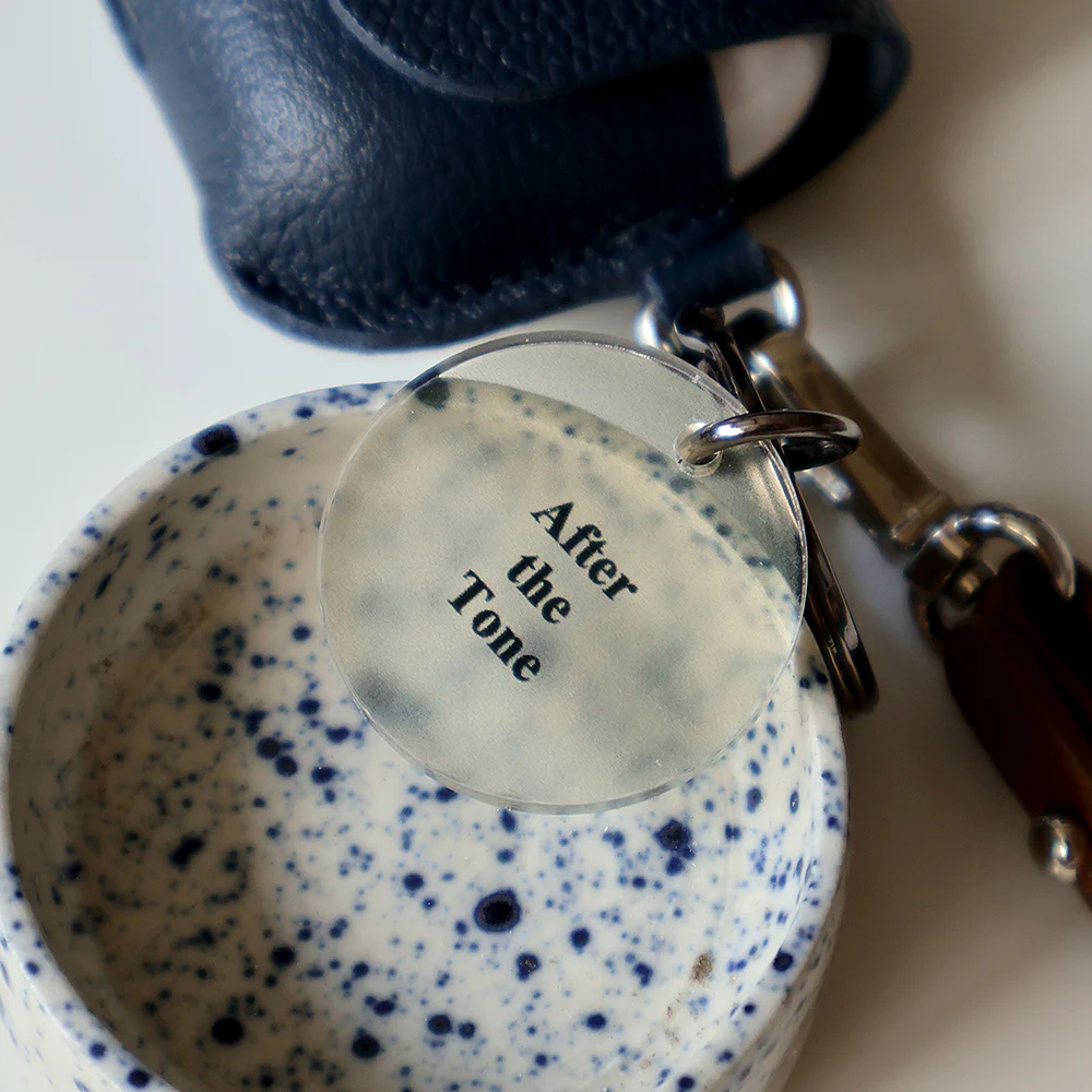 allgray keyring _ circle V.2 monochrome 亞克力鑰匙扣 5款