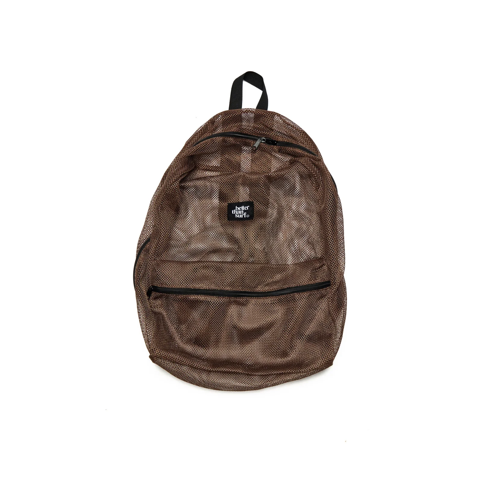 MESH BACKPACK - BROWN