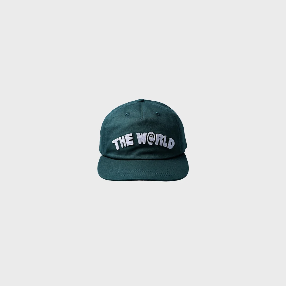 5 Panel Felt Cap green