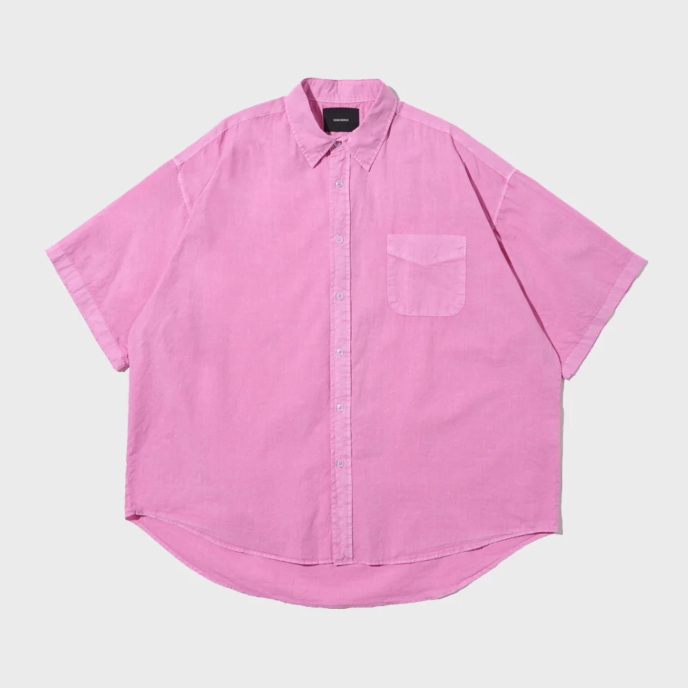 CB PIGMENT SHORT SLEEVE SHIRT (PINK)